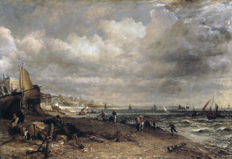 John Constable Chain Pier Sweden oil painting art